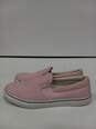 Eddie Bauer Pink Canvas Slip On Sneakers Women's Size 7.5 image number 3