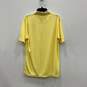 NWT Ashworth Mens Yellow Spread Collar Short Sleeve Pullover Polo Shirt Size L image number 2
