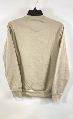 NWT Calvin Klein Unisex Adults Beige Crew Neck Pullover Sweatshirt Size X Small alternative image