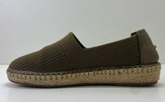 Cole Haan Reilly Olive Green Espadrille Knit Loafers Shoes Women's Size image number 2