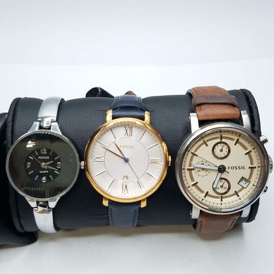 Unique Swatch, Fossil, Caravelle, Moon Phase, Plus Brands Ladies Quartz Watch Collection image number 4