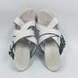 Gucci White Strappy Heel Women 7.5 image number 4