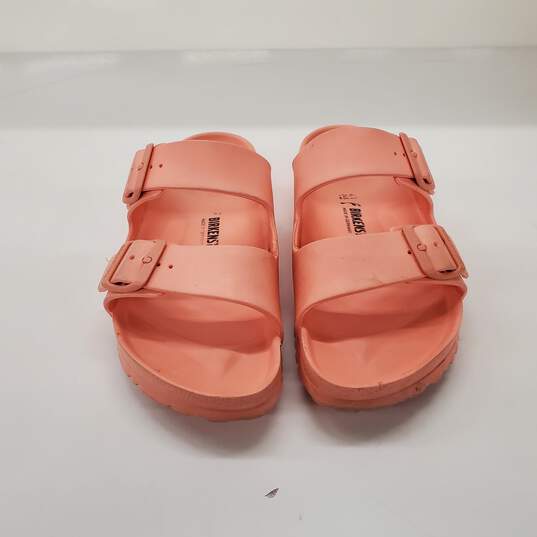 Birkenstock Arizona EVA Peach Slide Sandals Men's Size 8/Women's Size 10 image number 1