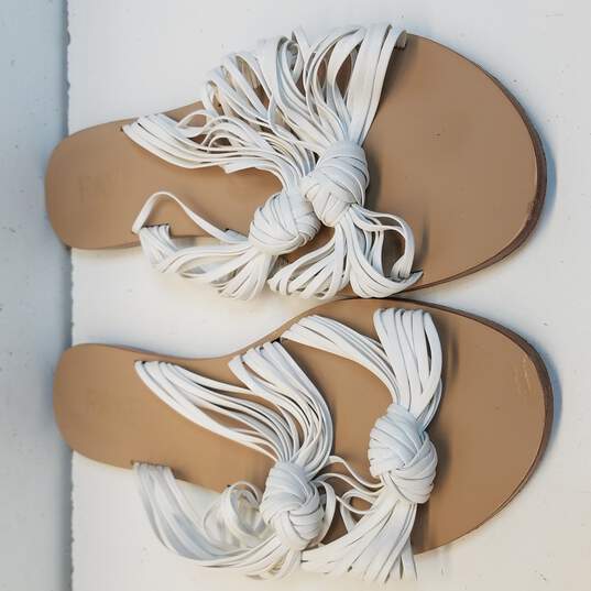 Raye Sandals Women's White Size 6.5 image number 6