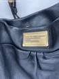 Marc Jacobs Womens Black Leather Inner Pocket Shoulder Handbag image number 3