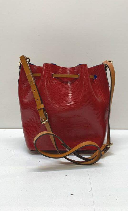 Dooney & Bourke Bucket & Drawstring Bag Red image number 2
