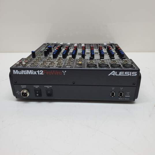 Alesis Multimix 12 FireWire 4 Mic 12 Line Audio Mixer Untested image number 6