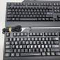 Lot of Two Lenovo USB PC Keyboards Model KB1021 & KU-0225 Untested image number 2