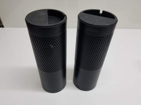 Lot of Two Amazon SK705Di Echo 1st Generation Smart Speakers image number 3