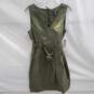 Anthropologie Maeve Sleeveless Green Belted Utility Dress NWT Petite Size 12P image number 1
