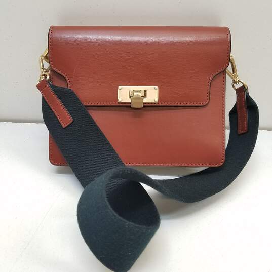 Marge Sherwood Buckle-Detail Leather Mini Bag