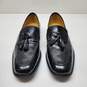 Bellesco Black Leather Mens' Tassel Loafers Size 11 image number 1
