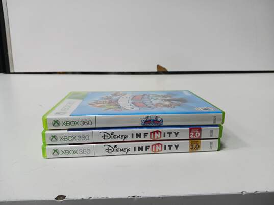3PC Microsoft Xbox 360 Infinity Video Games & Accessory Bundle image number 6