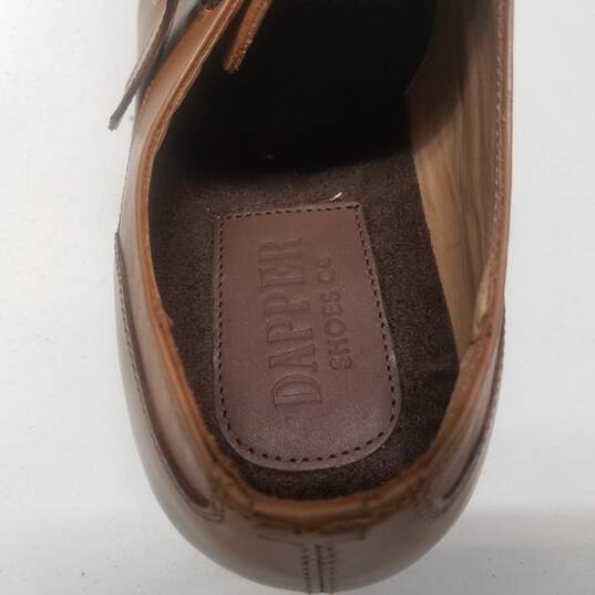 Dapper Shoe Co. Monk Strap New Tan Loafers size 10 narrow image number 8