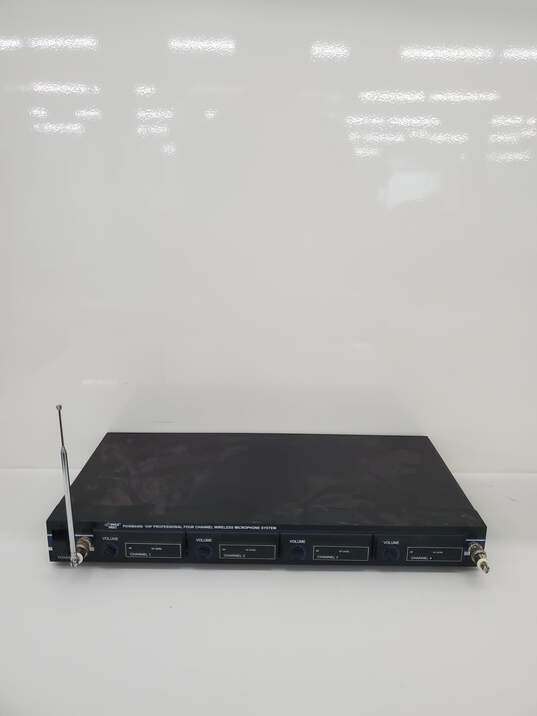 PYLE PDWM4400 VHF Professional 4-Channel Wireless Microphone System untested image number 1