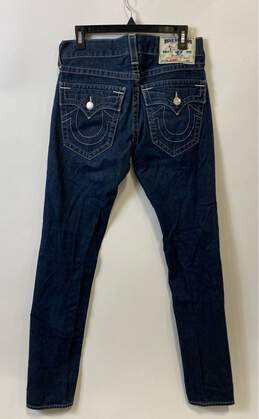 True Religion Womens Blue Medium Wash 5 Pockets Design Skinny Jeans Size 29 alternative image