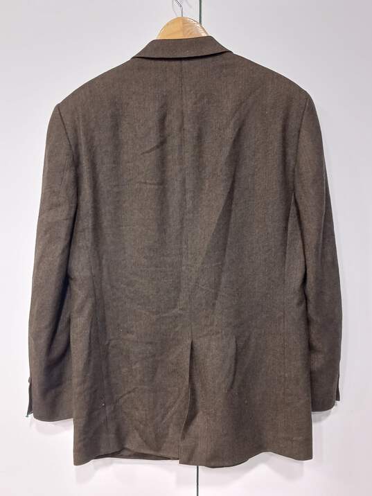 Men's Stafford 3-Button Suit Jacket Sz 44L image number 2