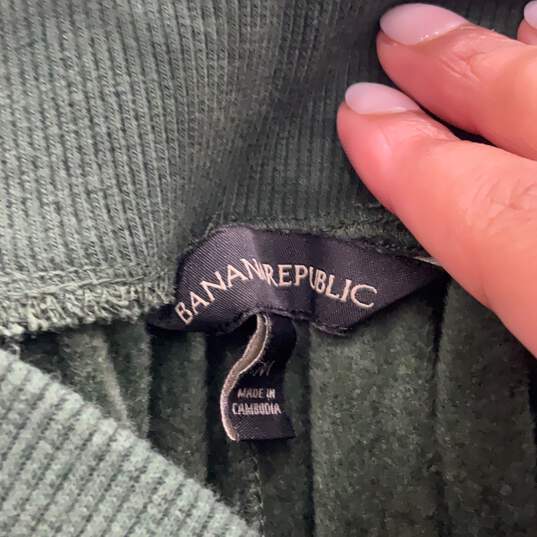 Banana Republic Womens Green Long Sleeve Sweatshirt And Pants Set Size M image number 7