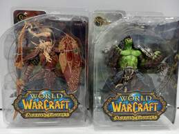 Pair of World of Warcraft DC Figures Quin'Thalan Sunfire & Rengar Earthfury