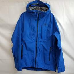 REI Shuksan II Rain Jacket Blue Men's Medium alternative image