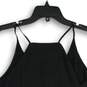 NWT LOFT Womens Black V-Neck Spaghetti Strap Pullover Blouse Top Size S image number 4