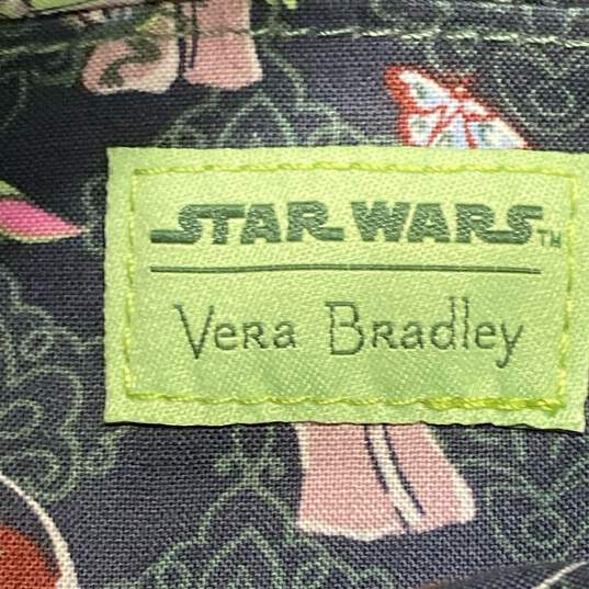 Vera Bradley X Star Wars Mandalorian Medallion Grogu Large Tote Tan image number 4