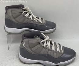 Jordan 11 Mens Gray Sneakers Size 6.5
