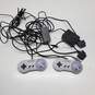 Super Nintendo Lot With Console - 2 Controllers & Games Untested image number 4