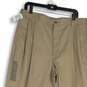 NWT Jos. A. Bank Mens Tan Pleated Front Pockets Straight Leg Dress Pants 38/30 image number 3