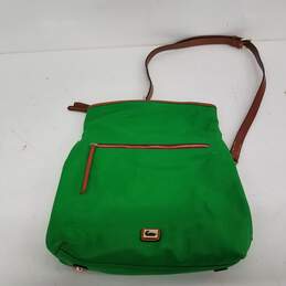 Dooney & Bourke Green Nylon Crossbody Bag