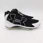 Under Armour Mens UA Ignite Mid Black White Metal Baseball Cleats Size 13 image number 1