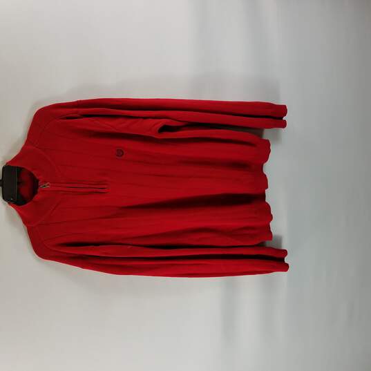 Chaps Men Red Knit Sweater L image number 1
