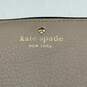 Kate Spade Womens Black Leather Double Strap Tote Bag Purse w/ Tan Wallet image number 5