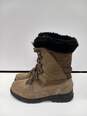 Kamik Waterproof Brown And Black Snow Boots Size 8 image number 4