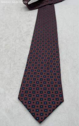 Givenchy Mens Brown Print Tie