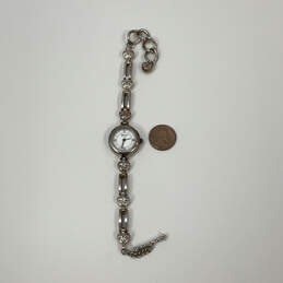 Designer Brighton Silver-Tone Pompeii Quartz Round Dial Analog Wristwatch alternative image