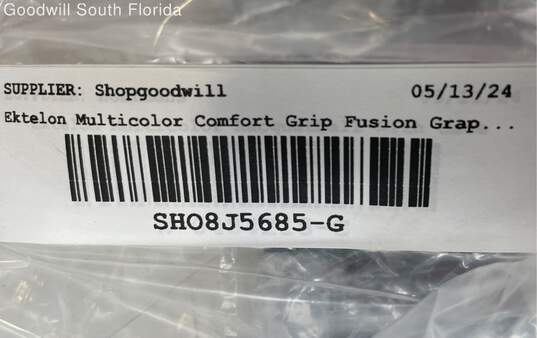 Ektelon Multicolor Comfort Grip Fusion Graphite Arc2 Technology Racquet & Case image number 6