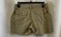 The North Face Womens Khaki Flat Front Pockets Paramount Cargo Shorts Size 8 image number 2