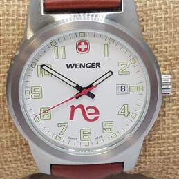 Wenger Swiss 044100 41mm WR 100M Sapphire Coated Crystal Watch 56.0g