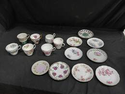16pc. Bulk Lot of Assorted Fine China Cups & Saucers