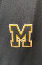 Harriton Mens Blue Michigan Wolverines Knitted Cardigan Sweater Size Medium image number 5