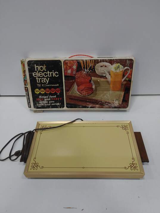 Vintage Cornwall Electric Hot Plate In Box image number 1