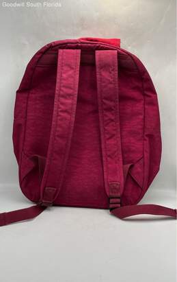 Kipling Burgundy Backpack alternative image