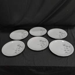 Set of 6 Noritake Ivyne Dinner Plates