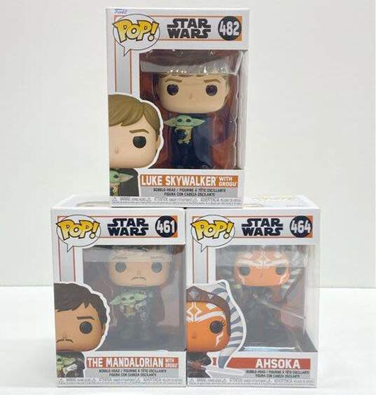 Funko Pop Star Wars Vinyl Figures Bundle (Set Of 3) image number 1