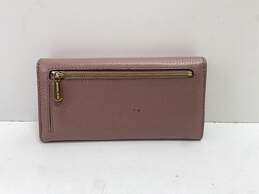 Michael Kors Pebble Leather Channing Carry All Wallet Pink alternative image