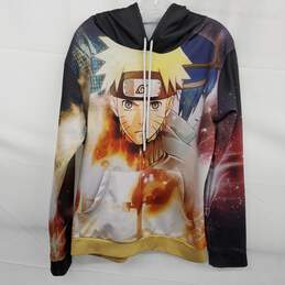 Adult Men's Naruto Shippuden Print Anime Hoodie Size XL
