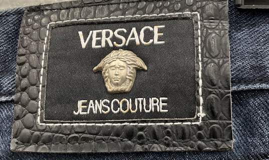 NWT Versace Jeans Couture Dark Wash Jeans Women's Size 31 image number 2