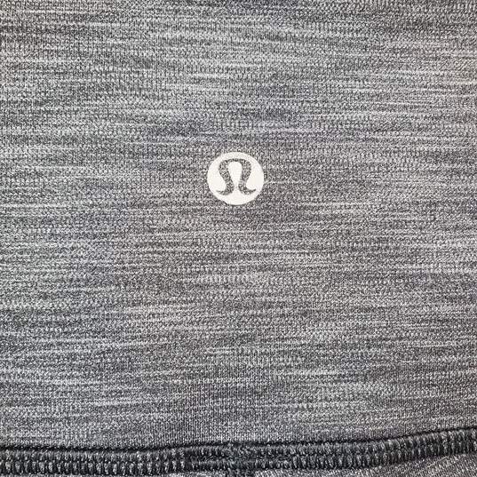 Lululemon Activewear Charcoal Gray Leggings Women's Size 4 image number 3