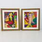 Linda Le Kinff Set of 2 Serigraphs / Framed, Signed Artwork Print image number 1
